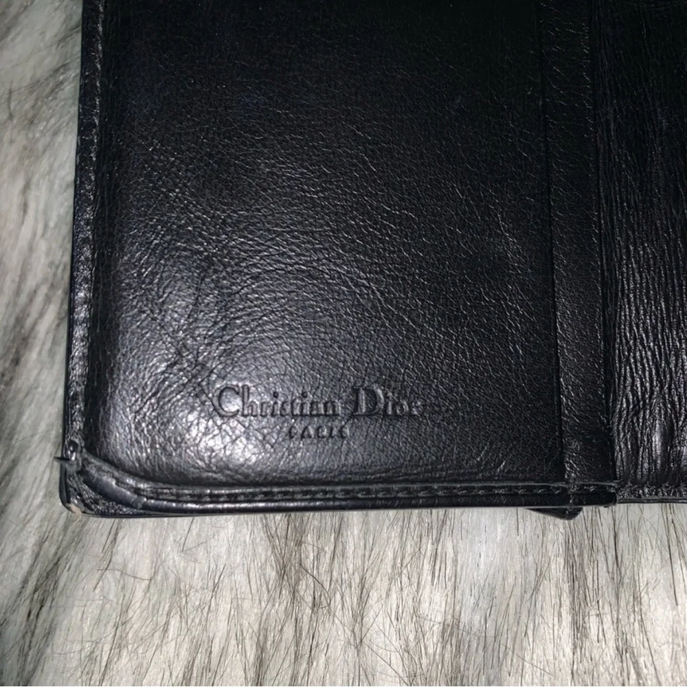 Authentic Dior Monogram logo design wallet vintage